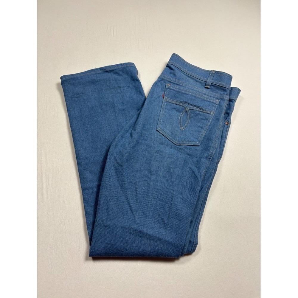 Vintage Levi's Action Jeans Men's Blue Denim Straight Leg 36x30